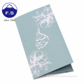Wedding Invitation Card Customized Folded Paper Laser Cut Engraved Gift Cards Supplier